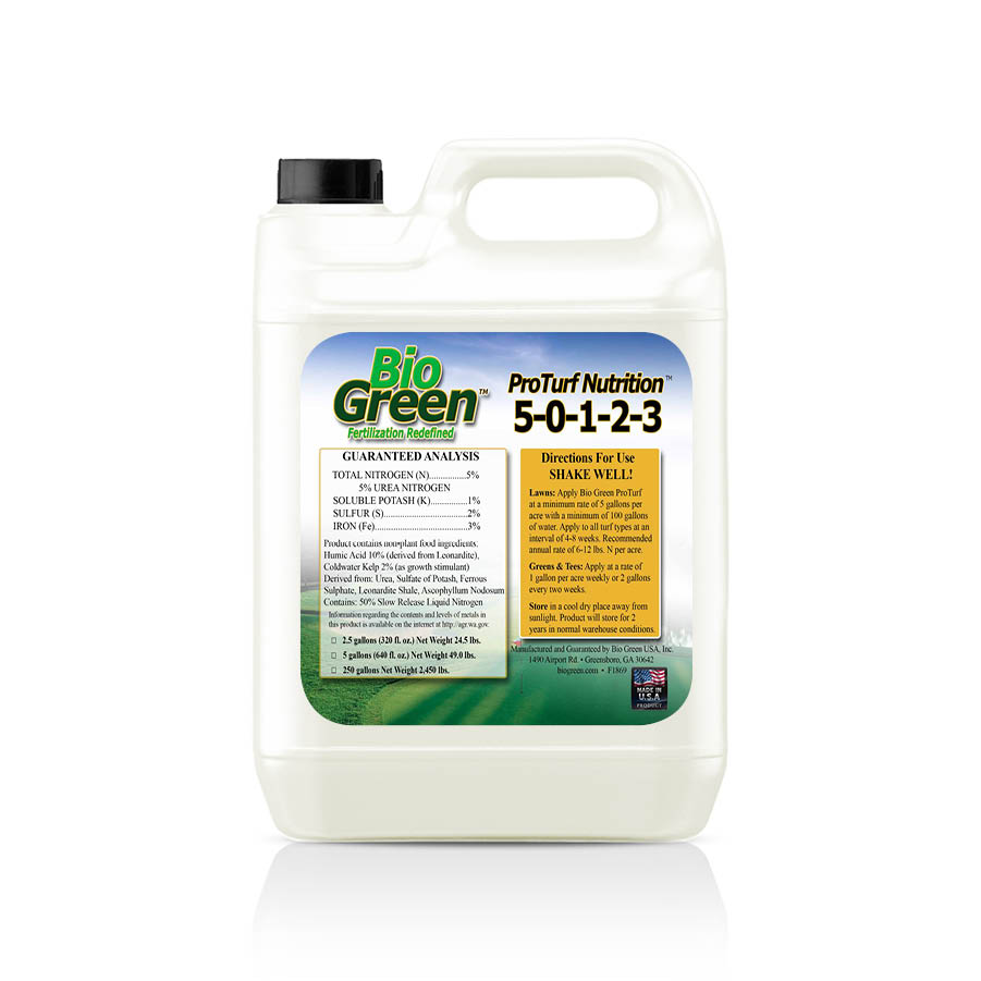 Bio Green® ProTurf Nutrition™ 5-0-1 Fertilizer | Bio Green® Lawn Care ...